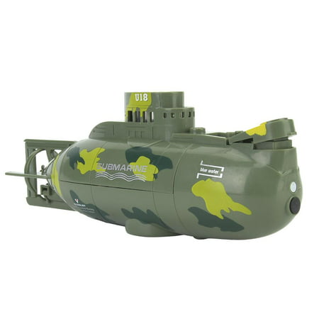 Mini Simulation Military Remote Control 6 Channel Submarine Toy Model